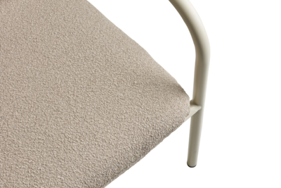 Bendt 2-personers sofa Pearl White/Teddy Beige