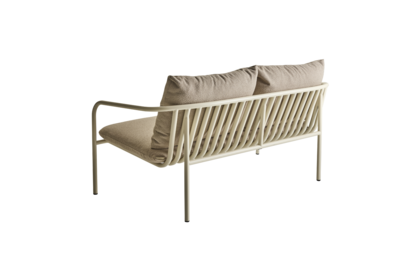 Bendt 2-personers sofa Pearl White/Teddy Beige