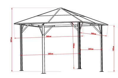 Scopello pavillion Hvid/beige