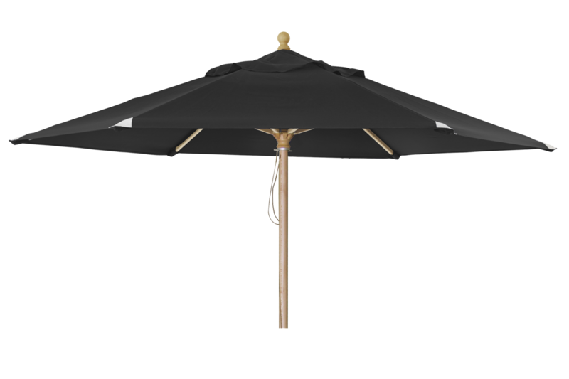 Reggio parasol Natur/sort