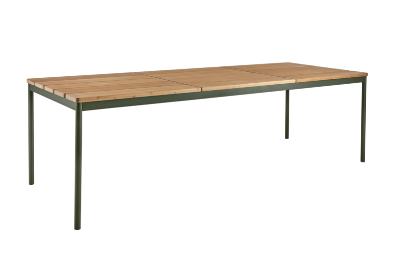 Nox spisebord Nordic Green/Bamboo